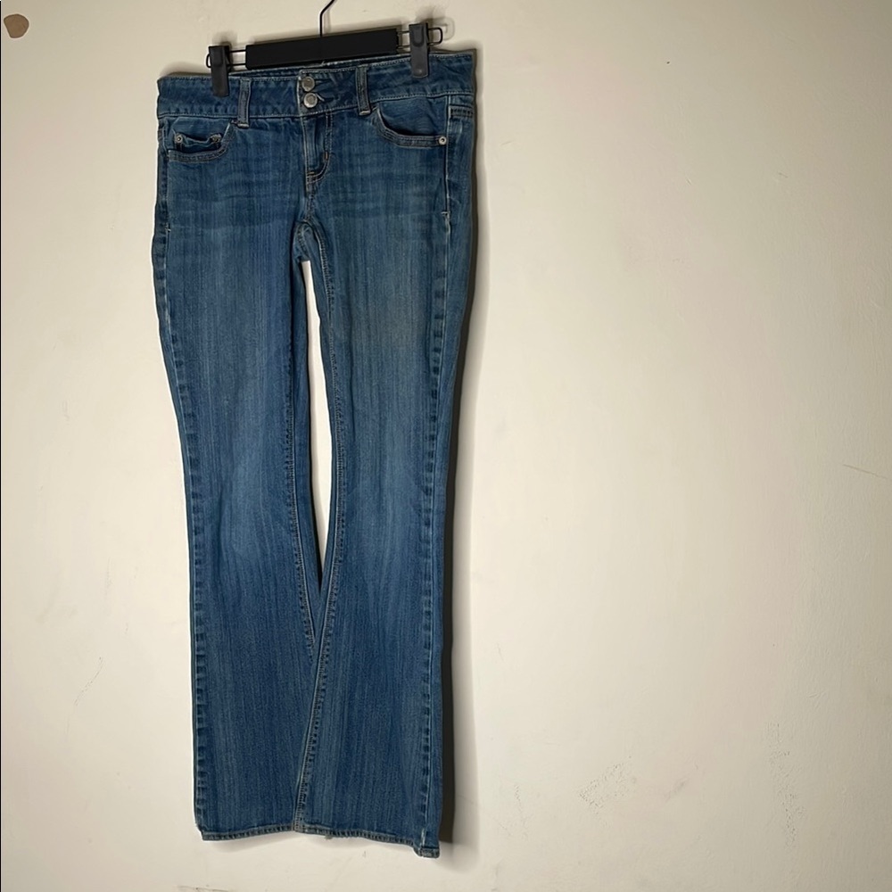 AE Classic Blue Women's Jeans Y2K​